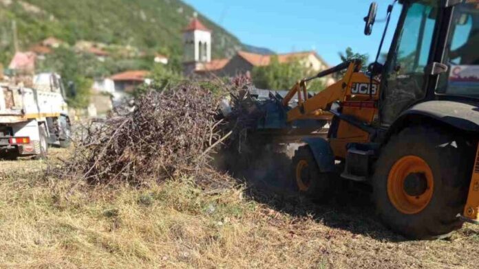 Ολοκλήρωση καθαριστικών εργασιών στο Καστόρι του Δήμου Σπάρτης