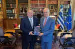 Σύσκεψη Κωνσταντίνου Τασούλα και Ευριπίδη Στυλιανίδη για την Τεχνητή Νοημοσύνη
