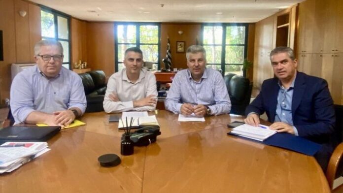 Συνάντηση Χρ. Τοψίδη με τον Υπουργό Υποδομών και Μεταφορών στην Ανατολική Μακεδονία και Θράκη