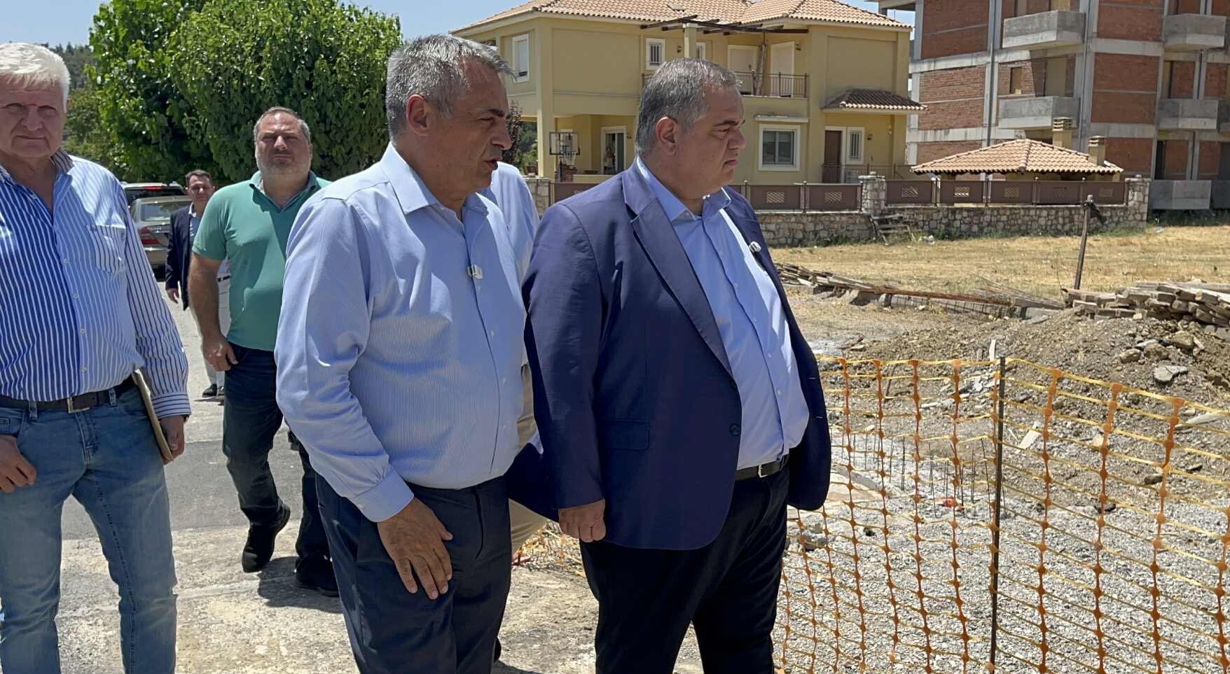 Κ. Τζιούμης: «Προωθούμε τα αντιπλημμυρικά έργα και την αναβάθμιση του Βιολογικού Καθαρισμού»