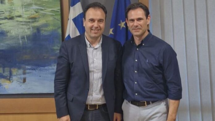 Συζητήσεις του Δημάρχου Θερμαϊκού για την αναβάθμιση και πρόοδο του Δήμου