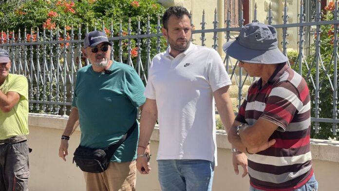 Επιθεώρηση Δημάρχου Τυρνάβου στα έργα αντιπλημμυρικής θωράκισης