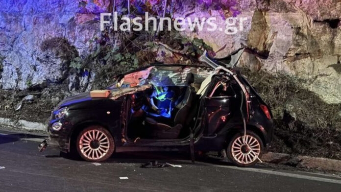 Συγκλονιστικές εικόνες από τροχαίο στα Χανιά – Νεκρή γυναίκα, άλλη μία σοβαρά τραυματισμένη