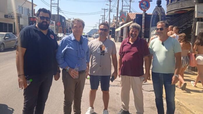 Επιτόπια Έρευνα στον Λαγανά από τον Δήμαρχο Ζακύνθου