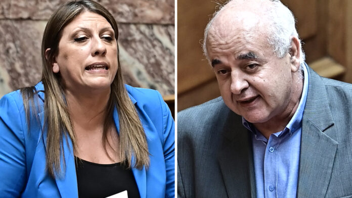 Η Κωνσταντοπούλου συγκρούστηκε και με τον Καραθανασόπουλο του ΚΚΕ, μετά τον Λαμπρούλη