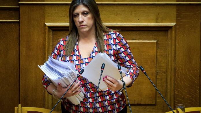 Ζωή Κωνσταντοπούλου: «Είναι σαφές ότι έχει αρχίσει η αντίστροφη μέτρηση για την κυβέρνηση Μητσοτάκη»