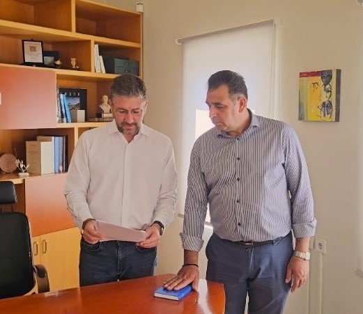 Ο Μενέλαος Σκουλούδης ανέλαβε καθήκοντα ως νέος Δημοτικός Σύμβουλος Μαλεβιζίου
