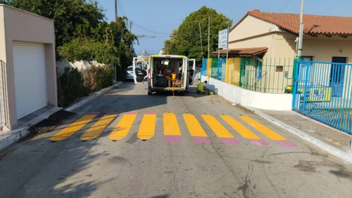 Δ. Ανδραβίδας – Κυλλήνης: Ολοκληρώθηκε το “Safe Roads Project” για ασφαλή διαδρομή προς τα σχολεία