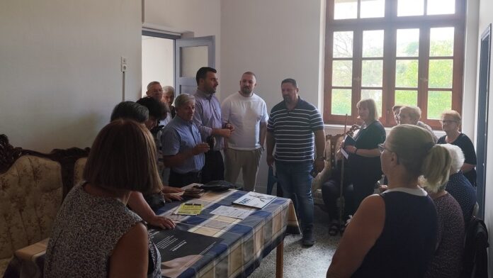 Γύρος Δημάρχου Μετεώρων στα χωριά της Δημοτικής Ενότητας Τυμφαίων