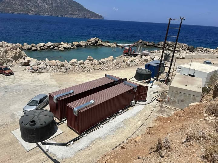Με μονάδα αφαλάτωσης ξεδιψά το Απέρι Καρπάθου