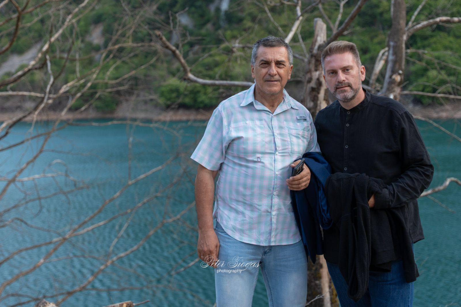 Ο Δημήτρης Κουρέτας στην Αργιθέα μαζί με τον Ανδρέα Στεργίου