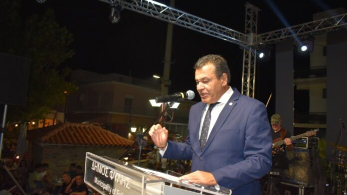 Ο Δήμαρχος Φυλής Χρ. Παππούς ανακοίνωσε καινούργια έργα στο πανηγύρι της Χασιάς