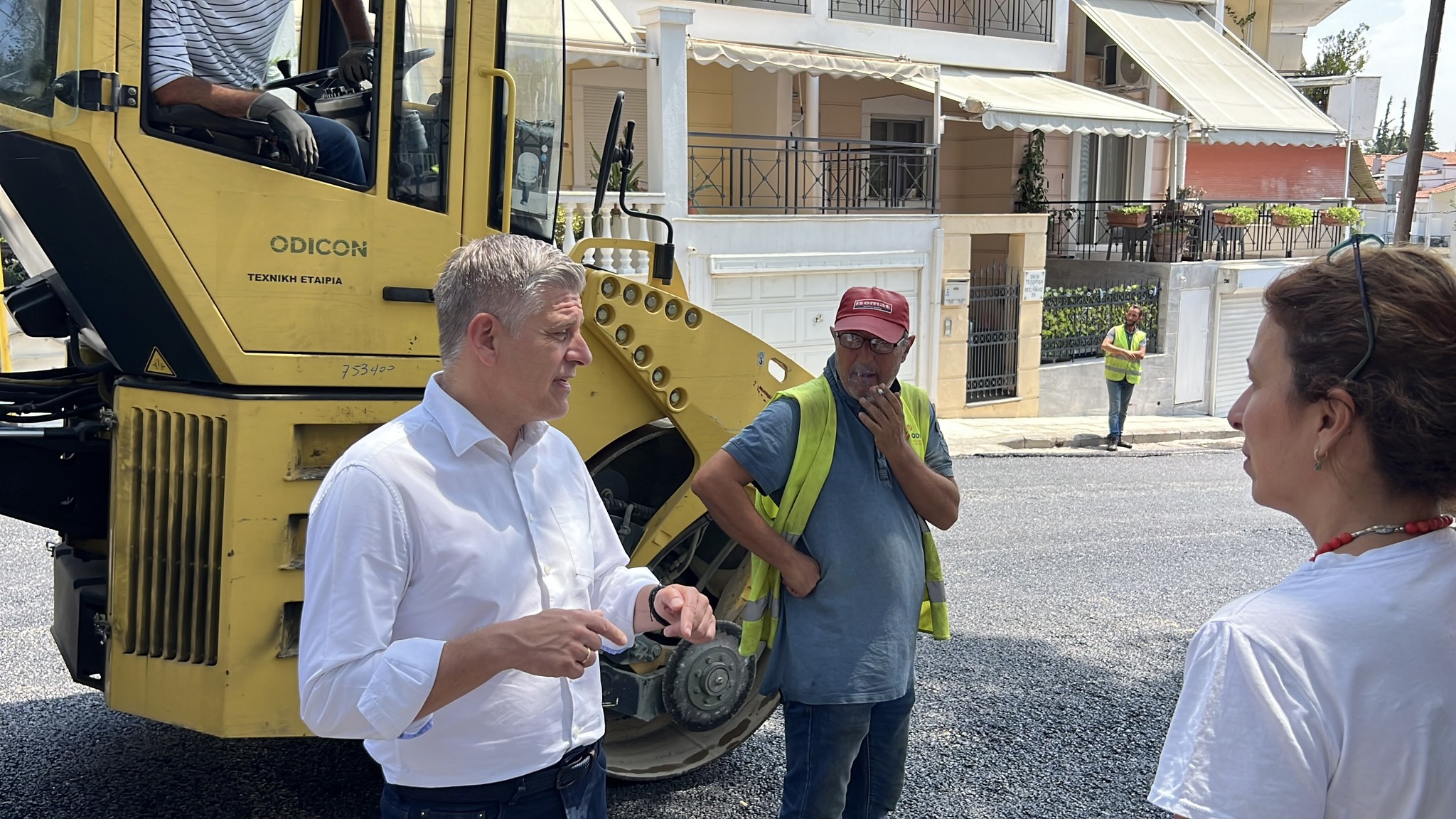 Καινοτόμα έργα οδοποιίας στο Ωραιόκαστρο από την Περιφέρεια Κεντρικής Μακεδονίας