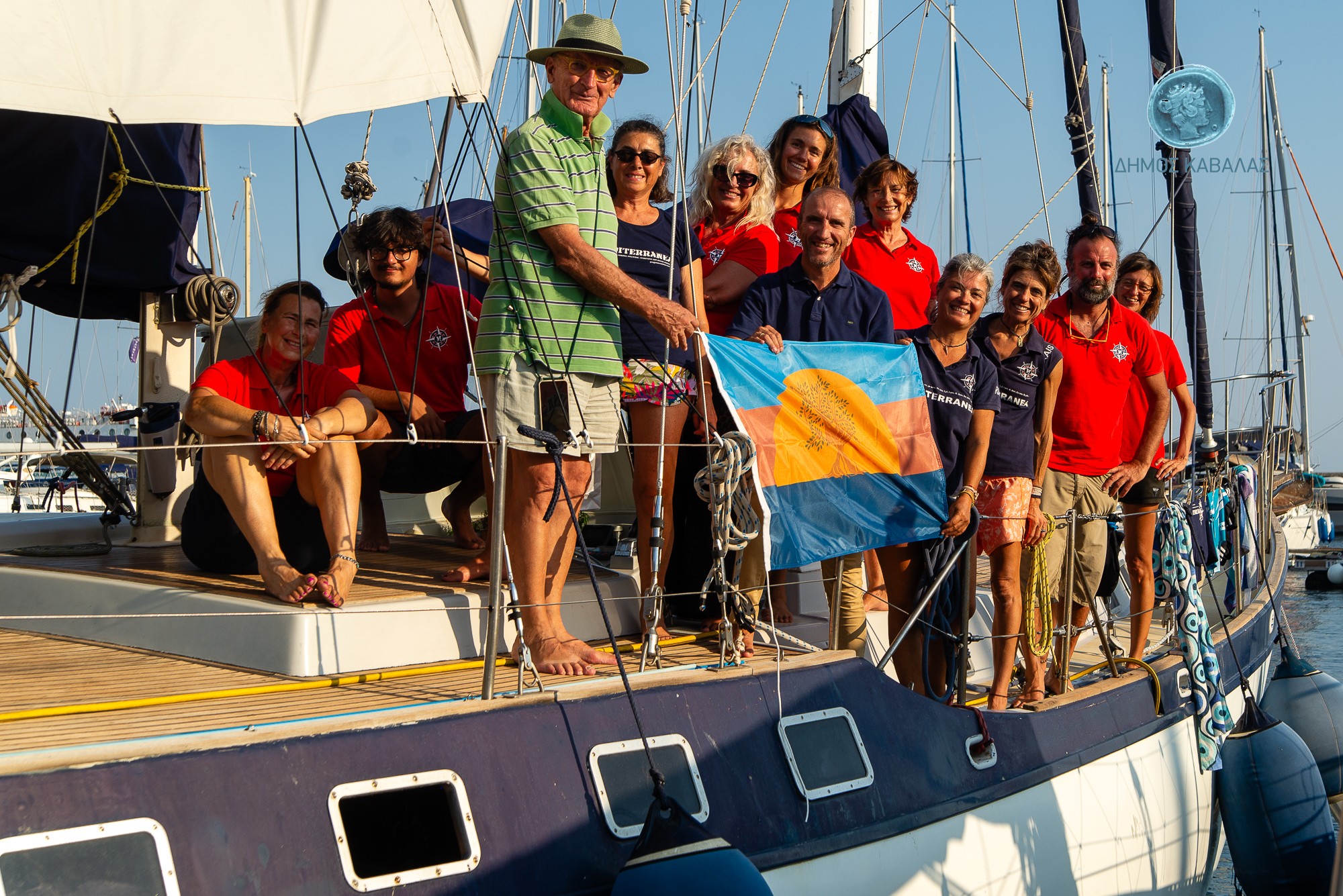 Ο Πρόεδρος και τα μέλη του Συνδέσμου Progetto Mediterranea ETS βρέθηκαν στην Καβάλα