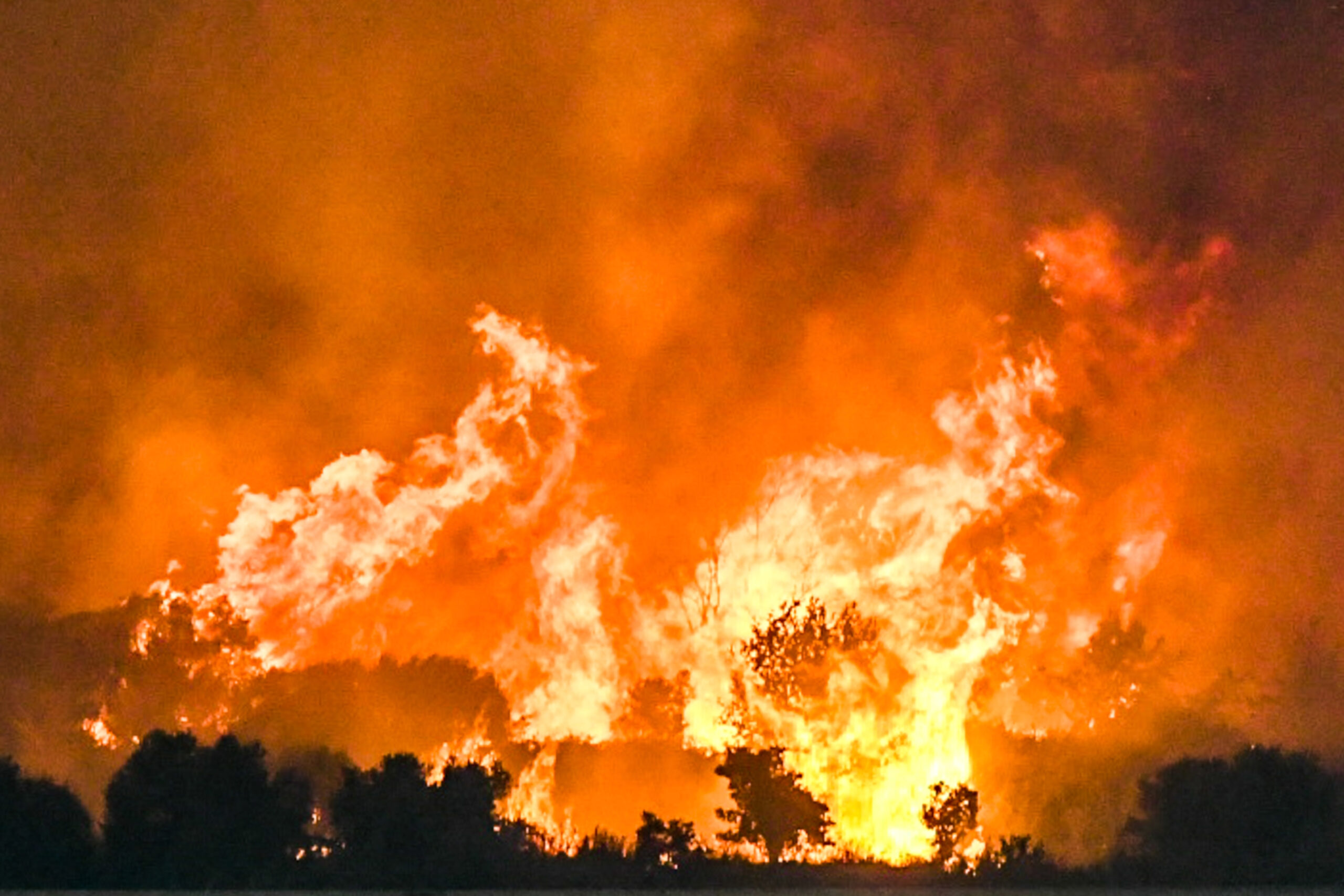 Καιρός: Ισχυροί άνεμοι έως 7 μποφόρ και αύριο σε περιοχές που πλήττονται από τις φωτιές