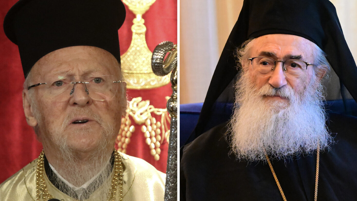 Ο Πατριάρχης Βαρθολομαίος υποστηρίζει τον Δαμιανό: Ο νόμιμος και κανονικός Αρχιεπίσκοπος της Μονής Σινά