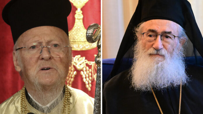 Ο Πατριάρχης Βαρθολομαίος υποστηρίζει τον Δαμιανό: Ο νόμιμος και κανονικός Αρχιεπίσκοπος της Μονής Σινά