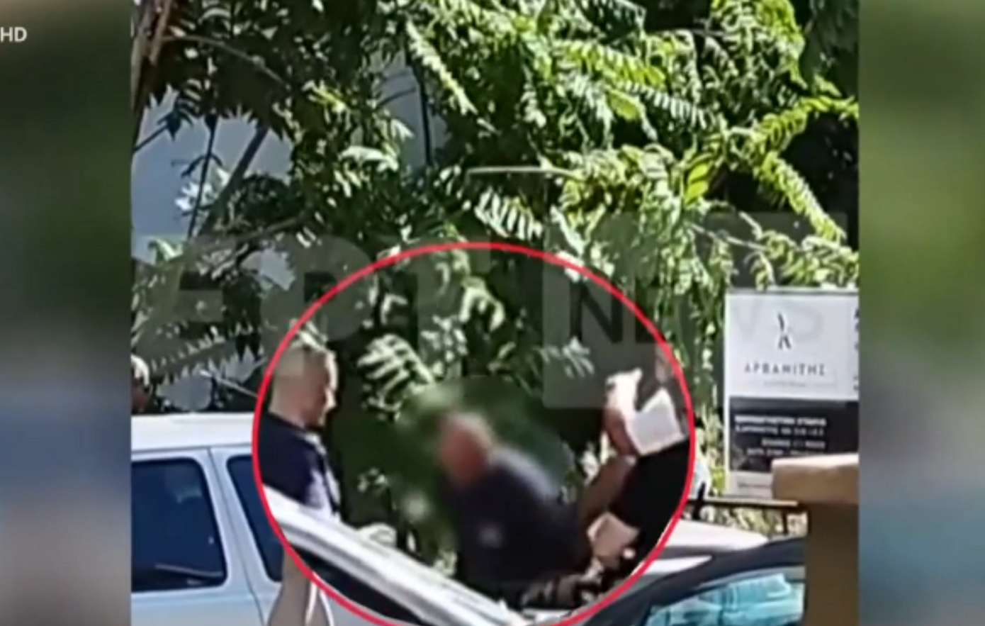 Γυναικοκτονία στο Βόλο: Βίντεο από τη σύλληψη του 40χρονου – «Δεν μετανιώνω, το άξιζε»