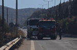 Πυρκαγιά στο Λαύριο: Έρευνες της Αντιμετώπισης Εγκλημάτων Εμπρησμού με drones