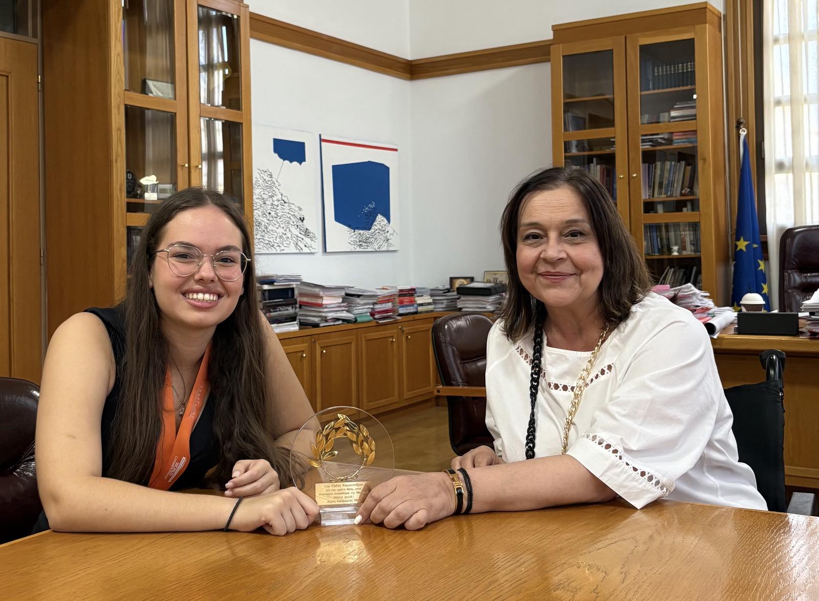 Η Παγκόσμια Πρωταθλήτρια της Microsoft στο Δημαρχείο Καλαμαριάς