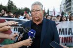 Κουτσούμπας στο συλλαλητήριο για την Παλαιστίνη: Άμεση διακοπή κάθε συνεργασίας με το κράτος-δολοφόνο