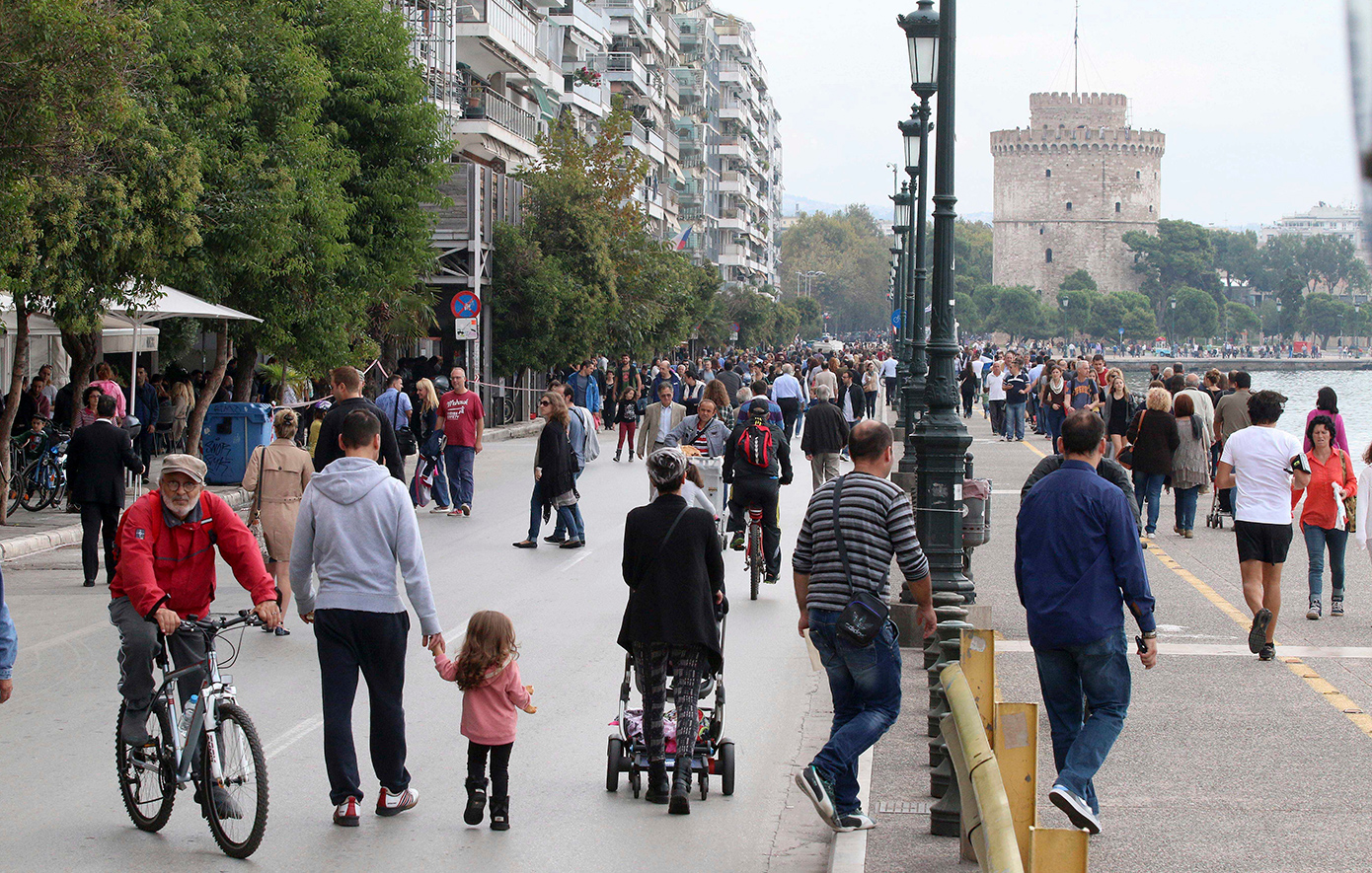 Η Λεωφόρος Νίκης στη Θεσσαλονίκη μετατρέπεται σε πεζόδρομο τις Κυριακές