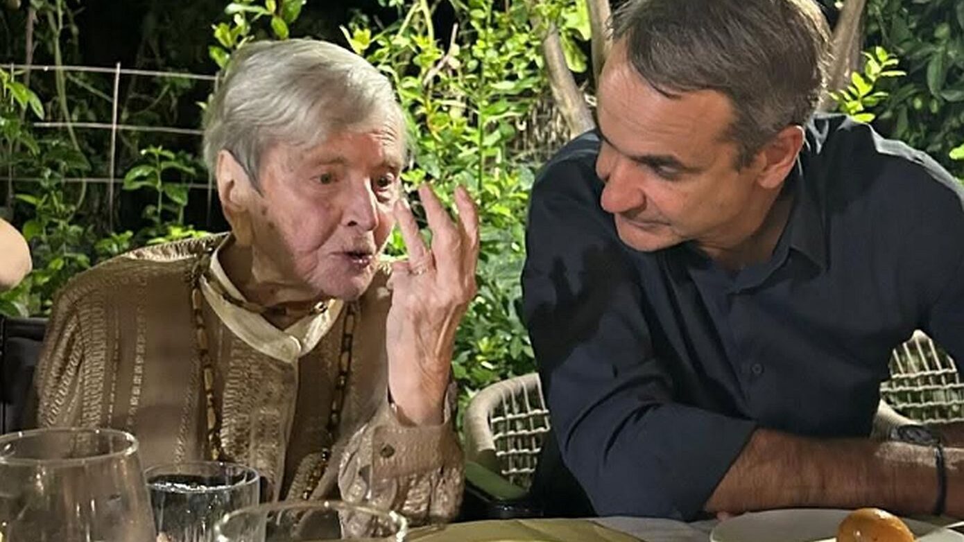Ο Κυριάκος Μητσοτάκης παρευρέθηκε στα γενέθλια της Ελένης Γλύκατζη – Αρβελέρ