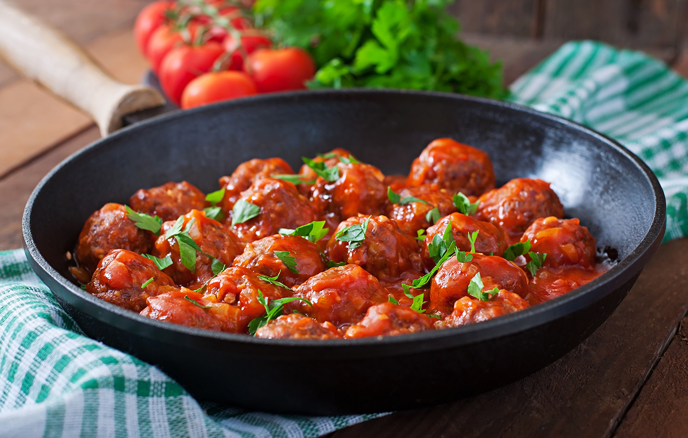 Κεφτεδάκια με σάλτσα γλυκόξινης απόλαυσης