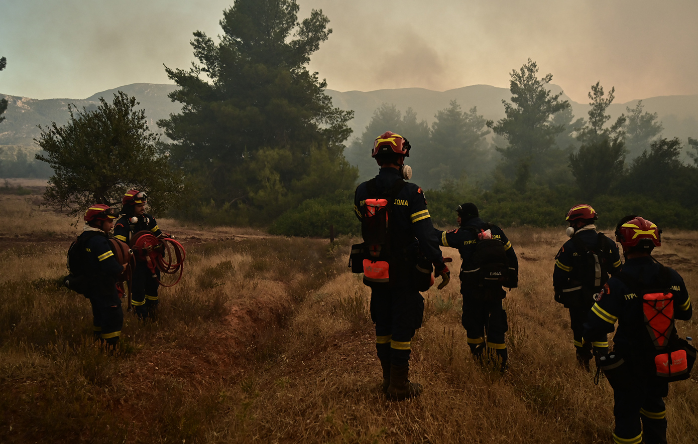 Περιορισμός κυκλοφορίας στη Χαλκιδική εξαιτίας αυξημένου κινδύνου πυρκαγιάς