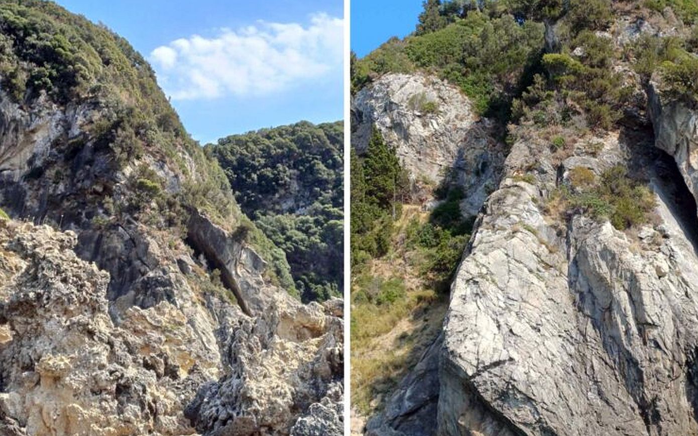 Διάσωση νεαρού τουρίστα που παγιδεύτηκε κάτω από το μοναστήρι της Παλαιοκαστρίτσας