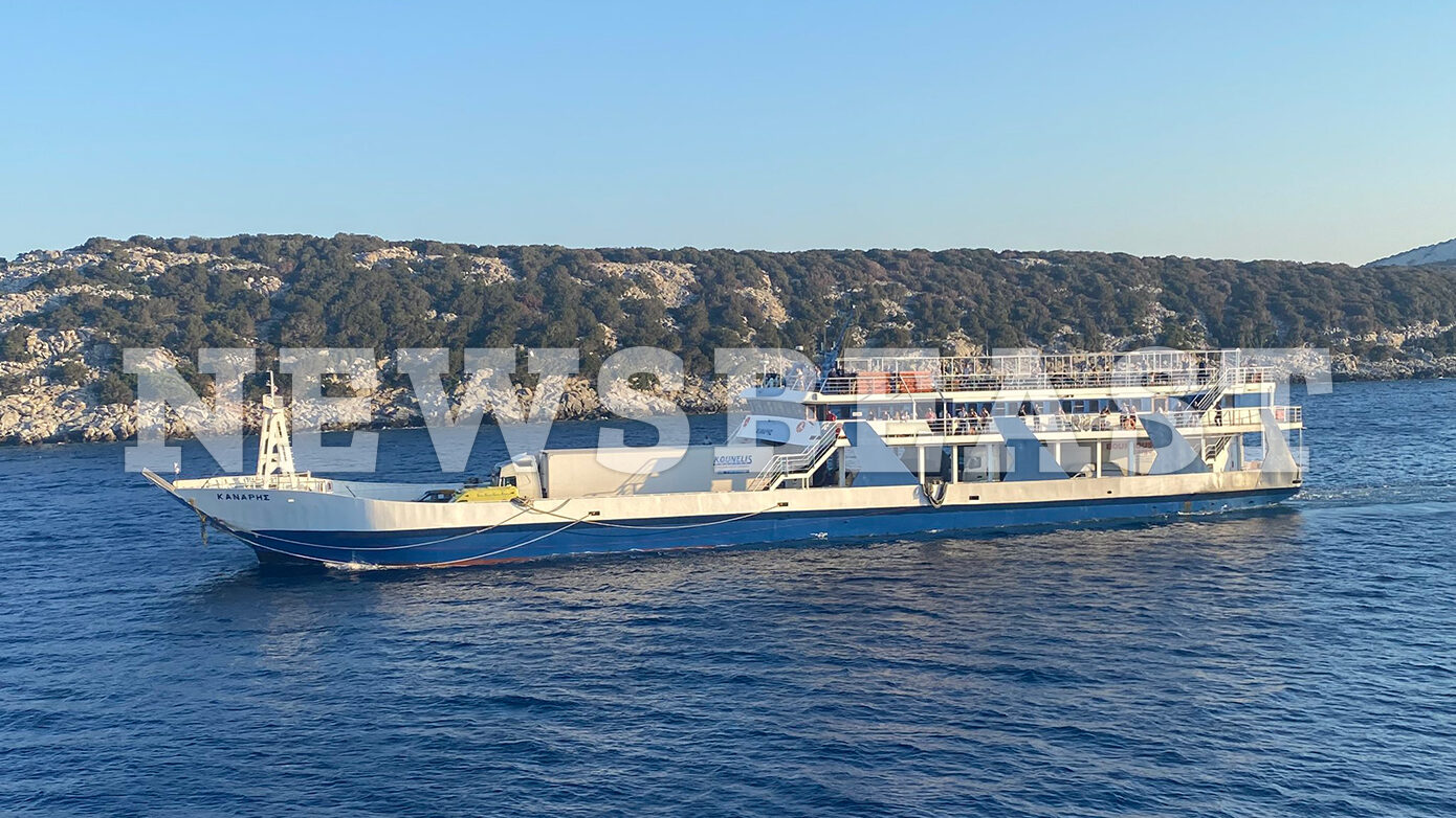 Βίντεο αποκαλύπτει την αγωνία των επιβατών του φέρι που κόλλησε στα Νέα Στύρα – «Μόνοι μας καλούσαμε το Λιμενικό»