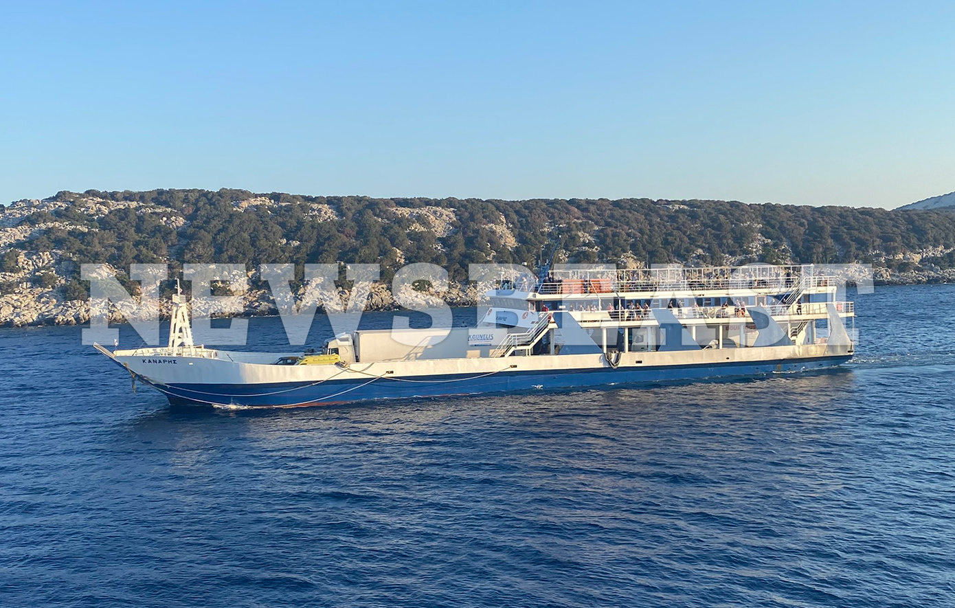 Βίντεο αποκαλύπτει την αγωνία των επιβατών του φέρι που κόλλησε στα Νέα Στύρα – «Μόνοι μας καλούσαμε το Λιμενικό»