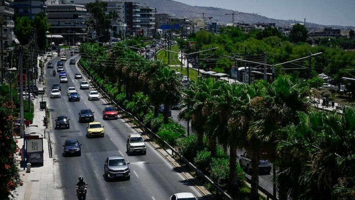 Αλλαγές στην κυκλοφορία την Τετάρτη στη λεωφόρο Ποσειδώνος εξαιτίας εργασιών