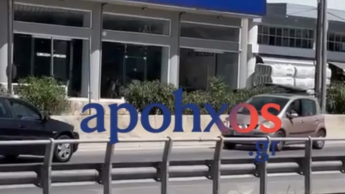 Όχημα εισέβαλε αντίθετα στην εθνική Πατρών-Κορίνθου – Δείτε το βίντεο
