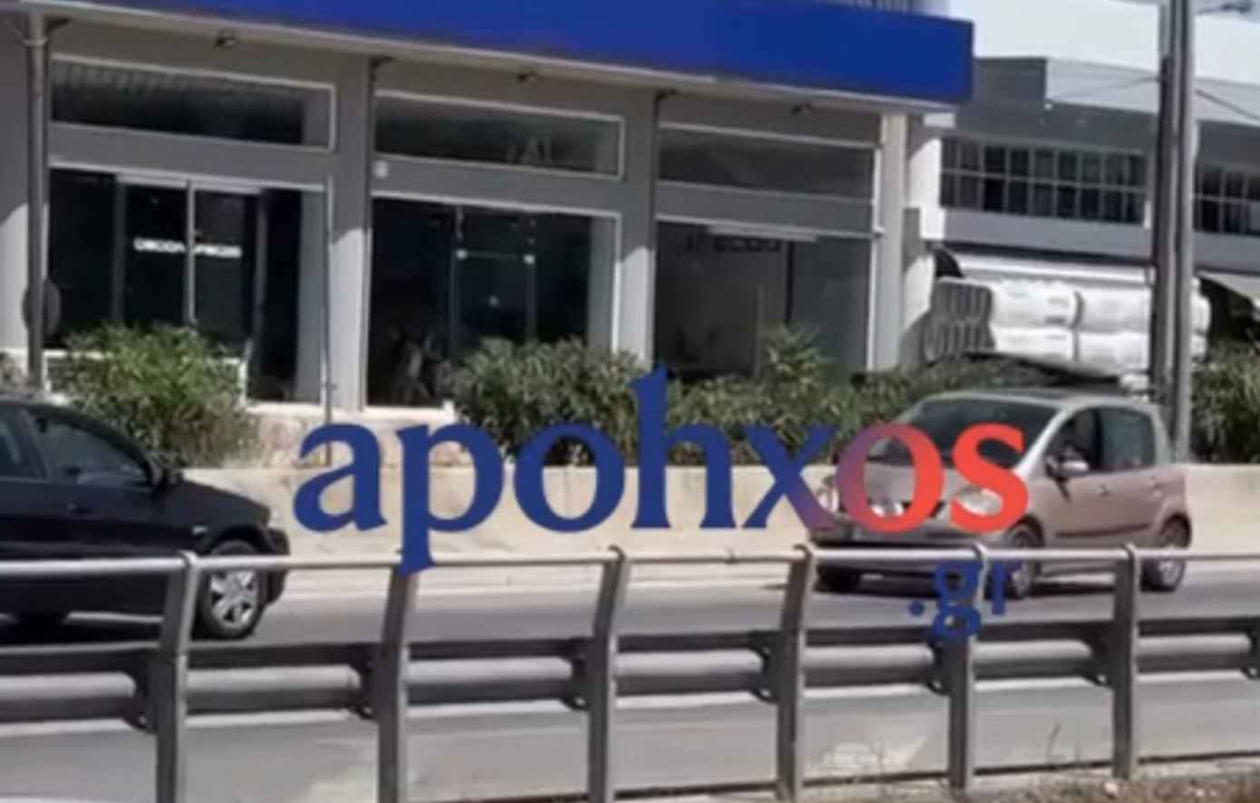 Όχημα εισέβαλε αντίθετα στην εθνική Πατρών-Κορίνθου – Δείτε το βίντεο