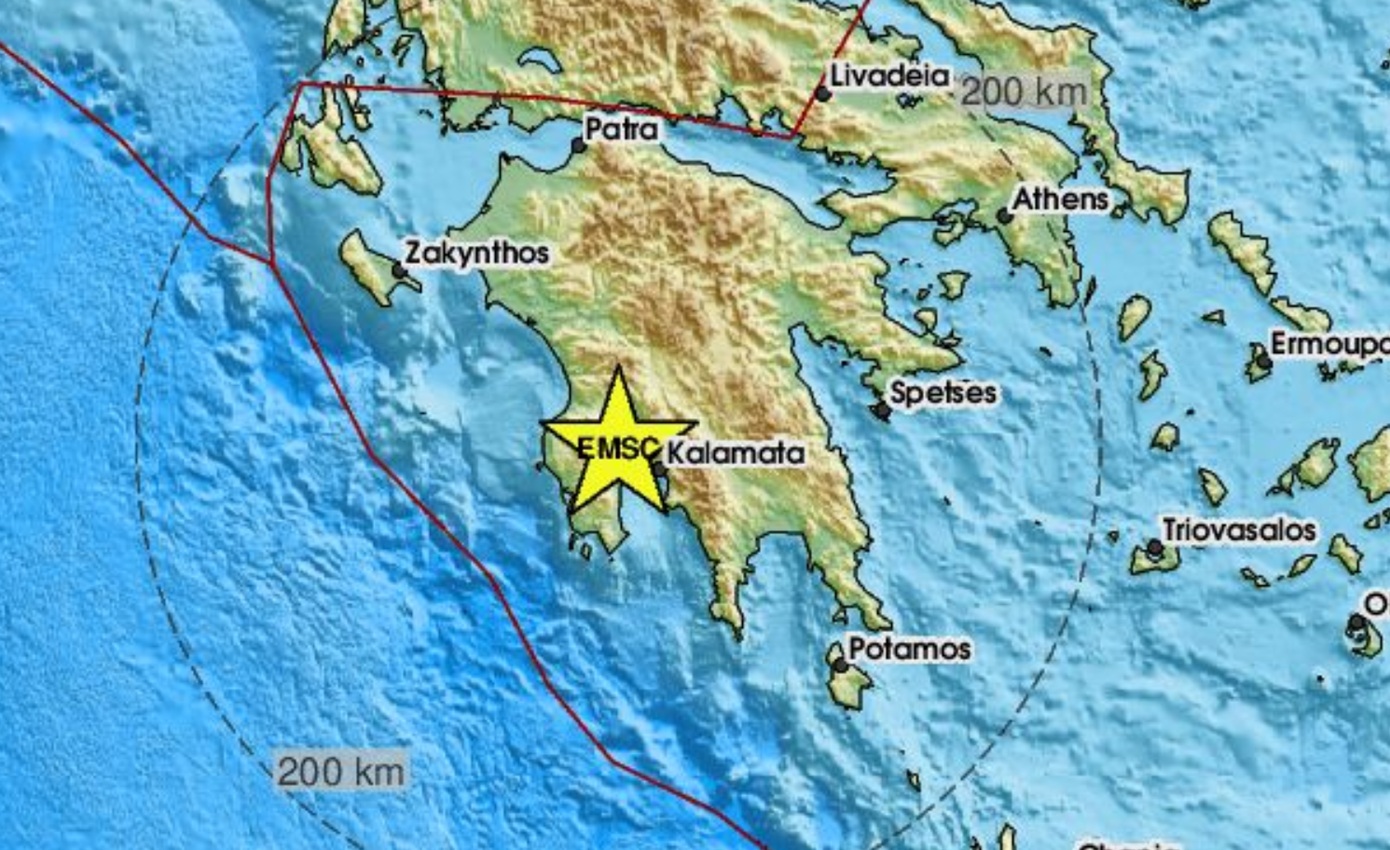 Παπαζάχος για σεισμό στη Μεσσηνία: «Δεν σχετίζεται με το ρήγμα του 1986 στην Καλαμάτα»