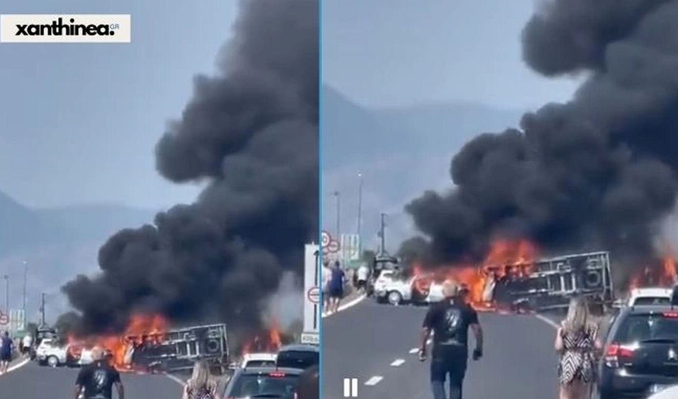 «Σώστε μας, βοηθήστε μας» – Στιγμές αγωνίας μετά το δυστύχημα στην Εγνατία με τρεις νεκρούς