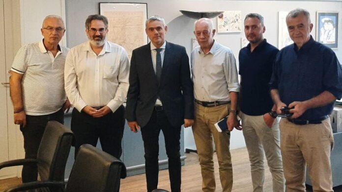 Συνάντηση Δημάρχου Αμφιλοχίας με τον Γ.Γ. Χωροταξίας και Αστικού Περιβάλλοντος