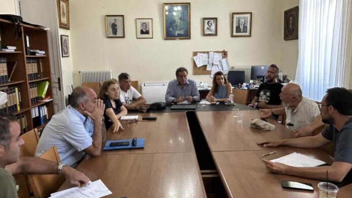 Συνάντηση στο Δήμο Άνδρου για το Τοπικό Χωροταξικό Σχέδιο