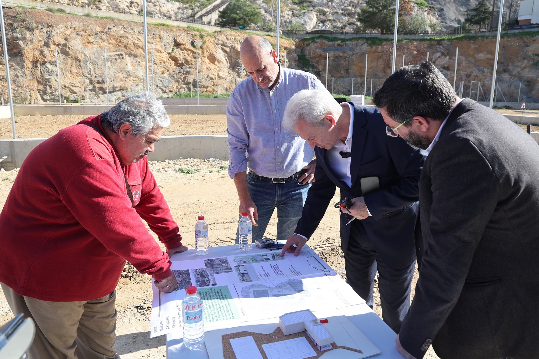 Δ. Ηρακλείου: Πλησιάζει η ολοκλήρωση του Αθλητικού Κέντρου Αγίας Αικατερίνης