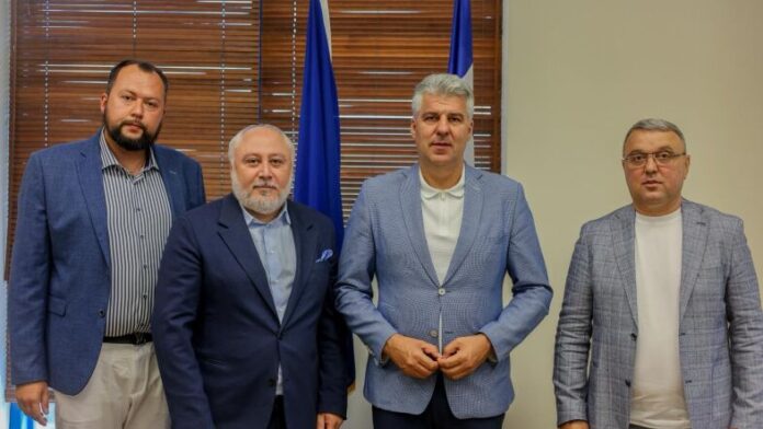 Συνάντηση Χρ. Τοψίδη με ουκρανική αντιπροσωπεία από το Donetsk στην Περιφέρεια Ανατολικής Μακεδονίας και Θράκης