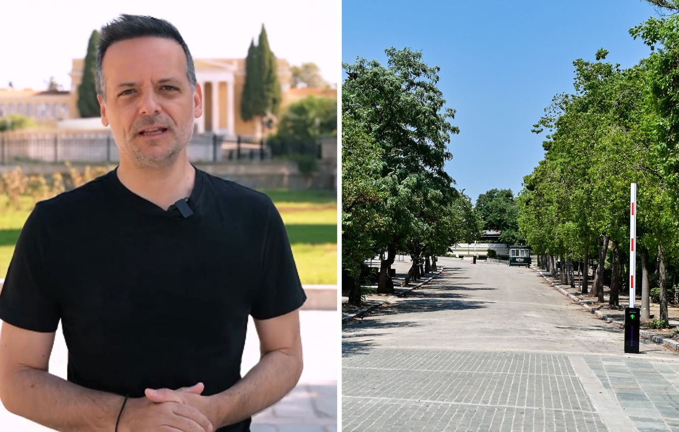 Η Βασιλίσσης Όλγας ανοίγει ξανά για την κυκλοφορία – Η δημοσίευση του Χάρη Δούκα