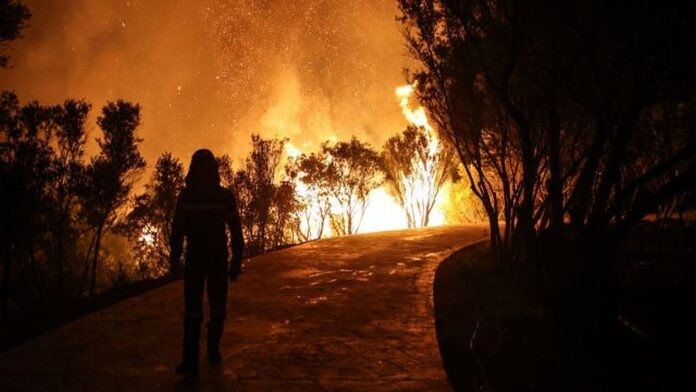 Πυρκαγιά αυτή τη στιγμή στην Πυλαία Φερών Έβρου