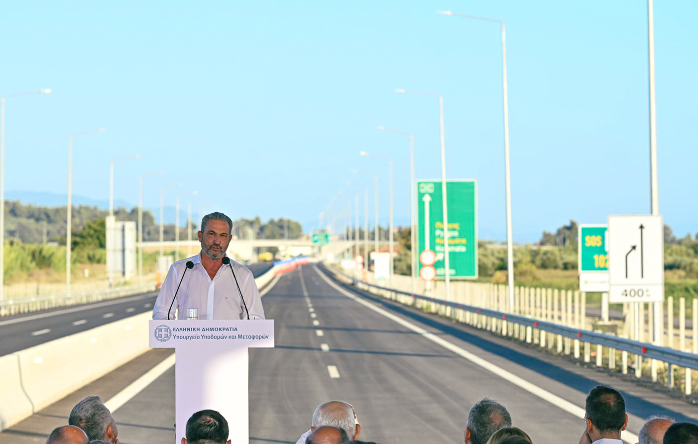 Εξάρχου (AKTOR) στα εγκαίνια του Πατρών-Πύργου: «Παραδίδουμε ένα έργο που θα μεταμορφώσει τη Δυτική Ελλάδα»