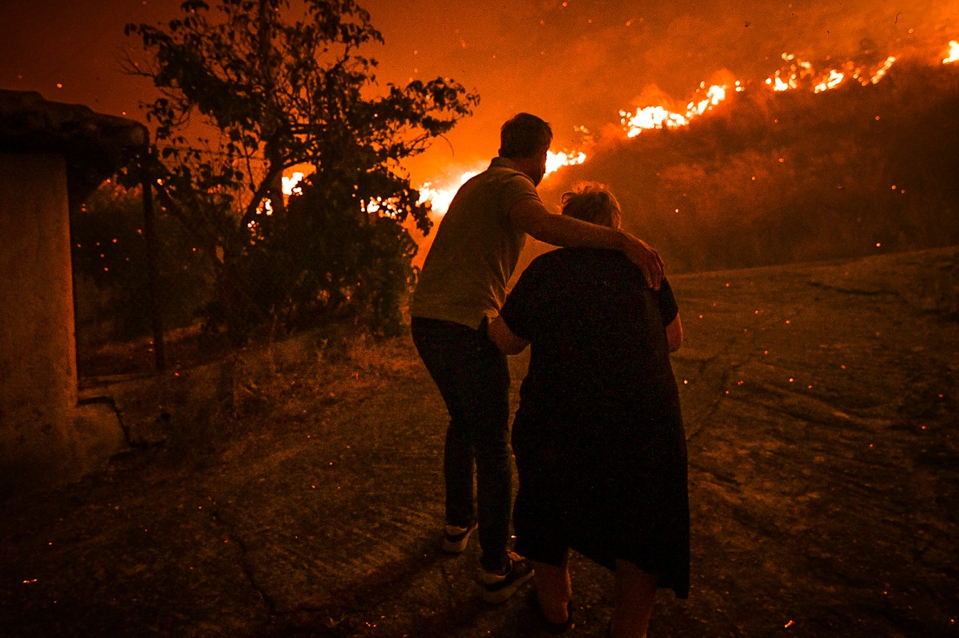 Φλέγεται η Ηλεία – Αδιάκοπες οι προσπάθειες κατάσβεσης