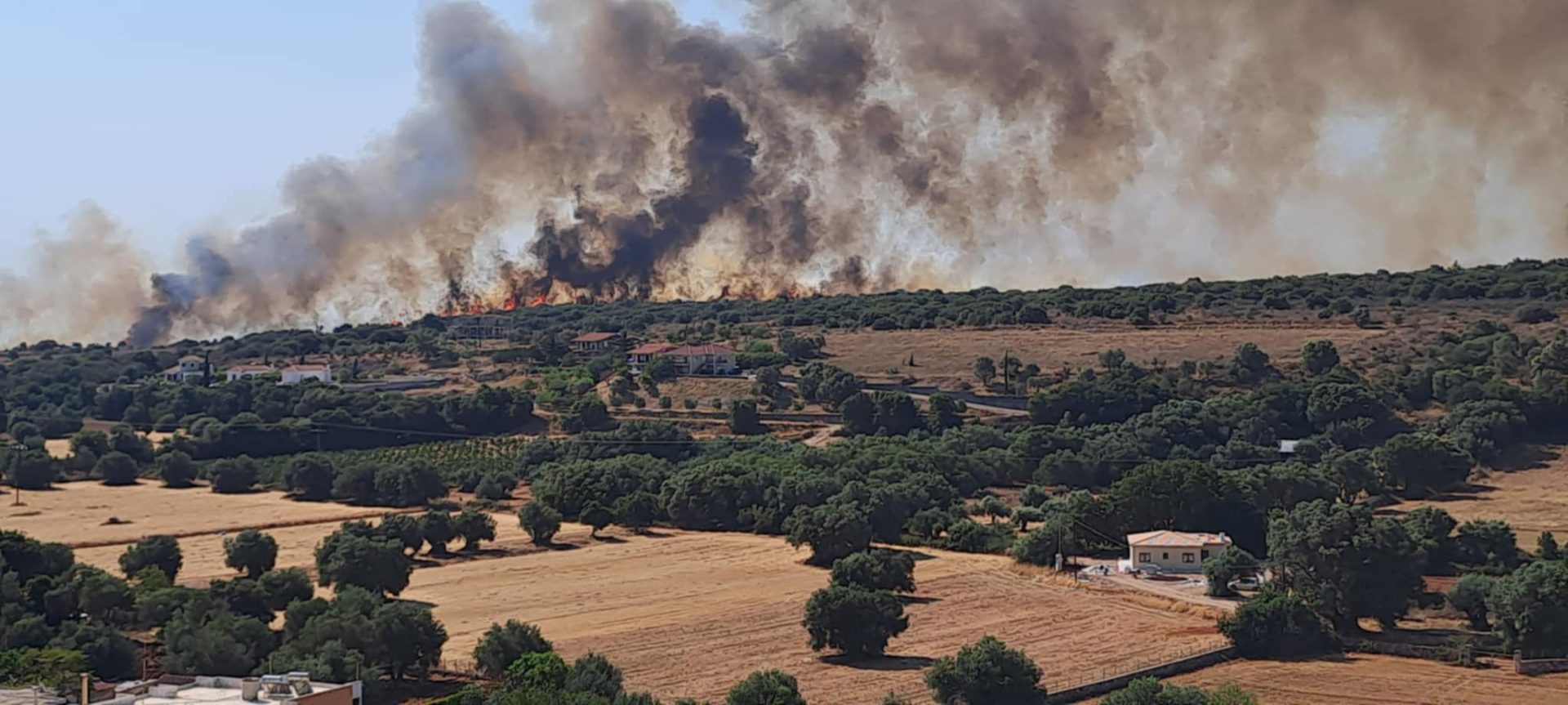 Ο Δήμαρχος Αργοστολίου καταγγέλλει εμπρησμό: Η φωτιά ξέσπασε σε τρία σημεία