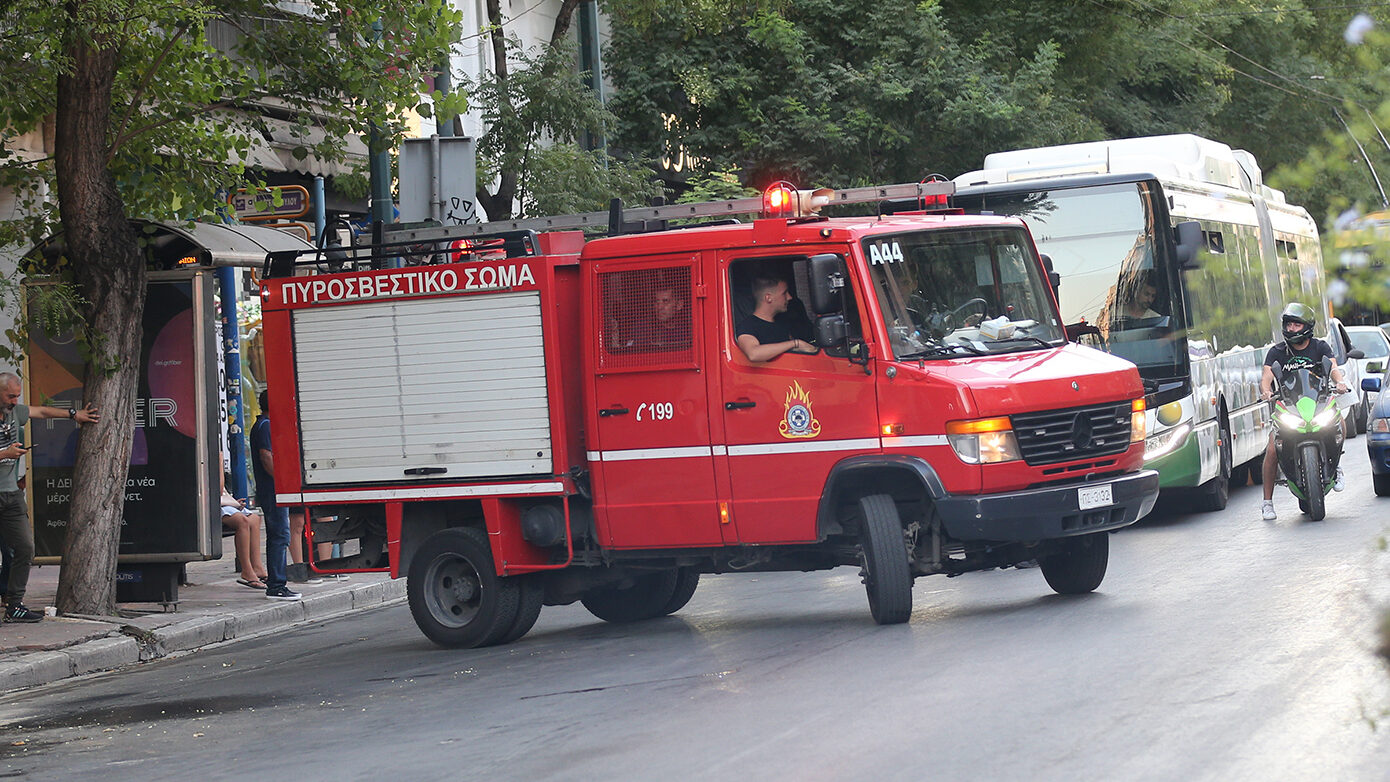Φωτιά σε κατοικία στην περιοχή Κοκκίνη Χάνι, Ηράκλειο