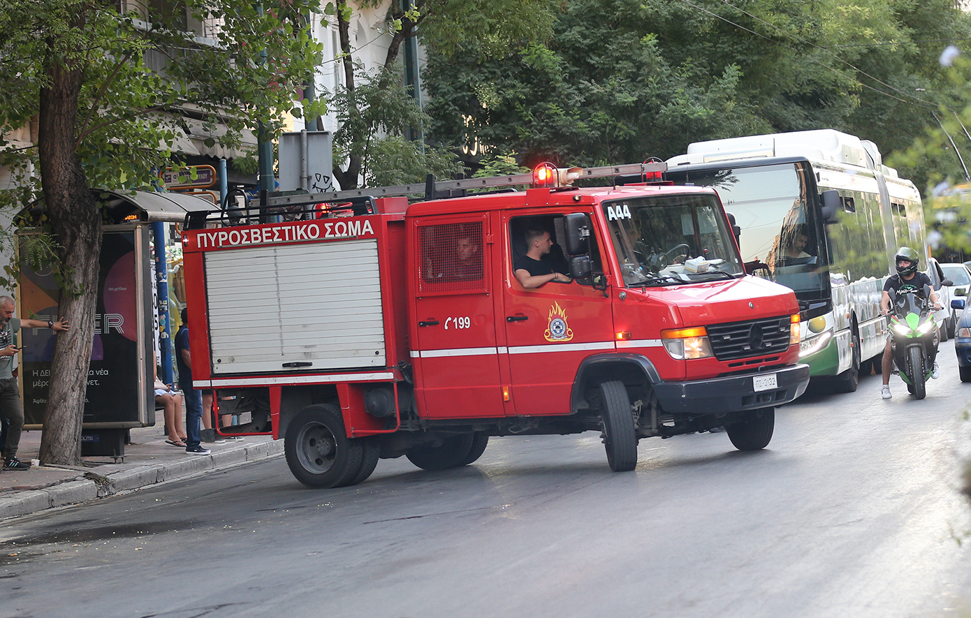 Φωτιά σε κατοικία στην περιοχή Κοκκίνη Χάνι, Ηράκλειο