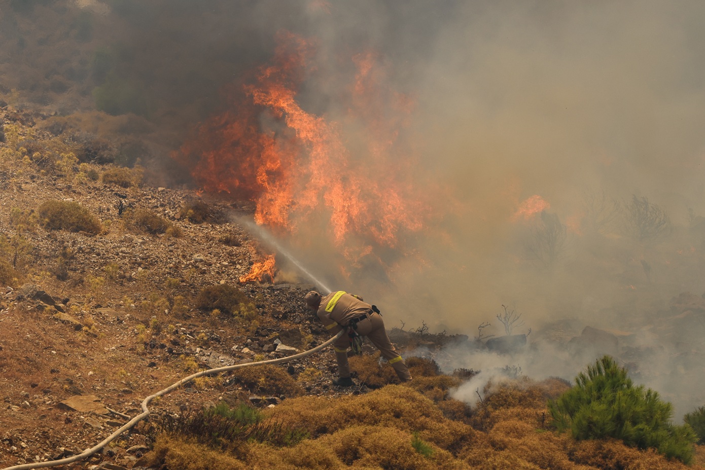 Αυξημένος κίνδυνος πυρκαγιάς και την Πέμπτη (14/08) – Οδηγίες της ΓΓΠΠ προς τους πολίτες