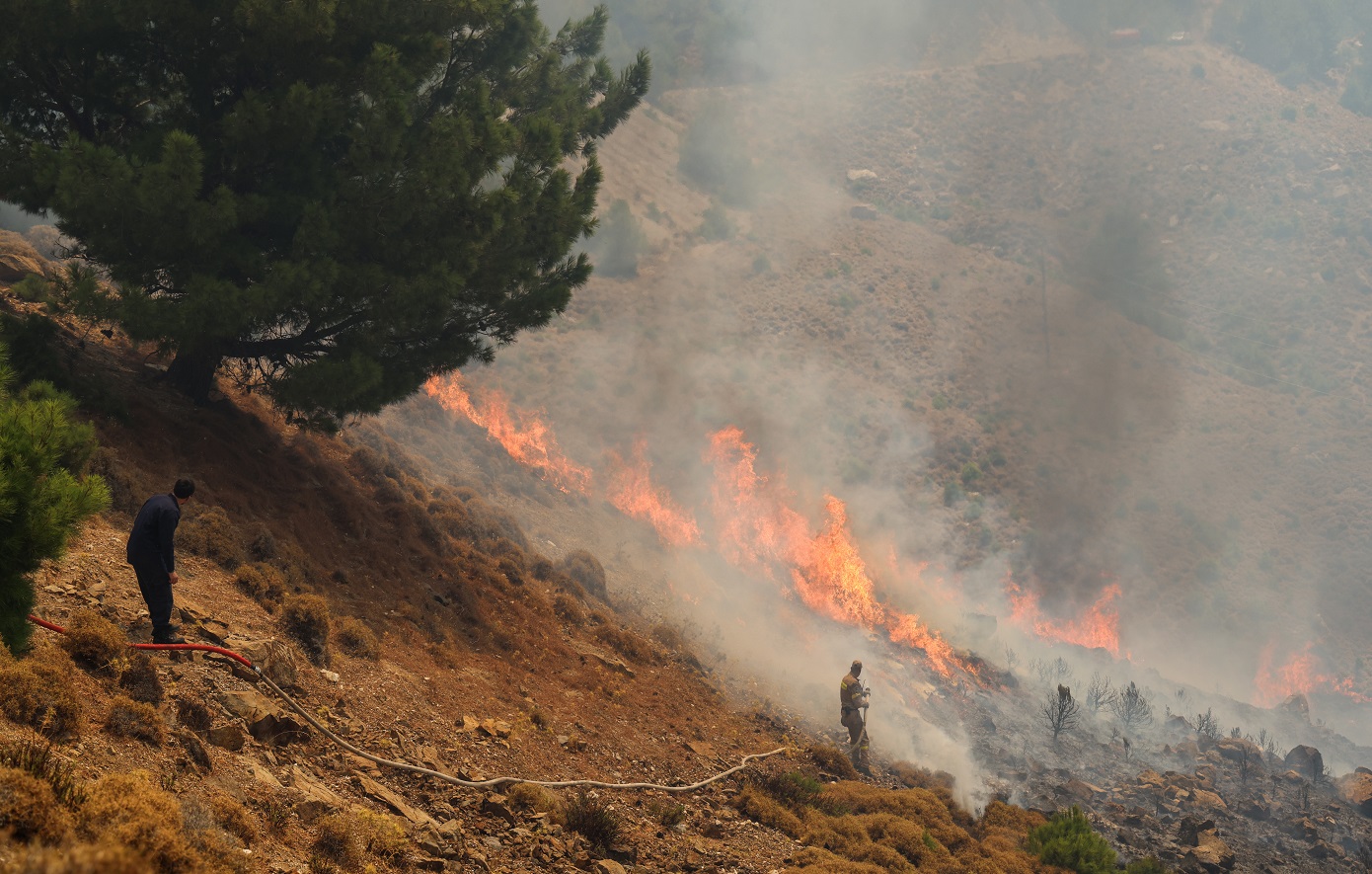 Συνελήφθη 57χρονος στη Λέσβο για ομολογία τεσσάρων εμπρησμών